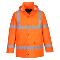 Mans Hi Vis Winter Traffic Jacket