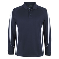 Mens Podium Long Sleeve Bell Polo