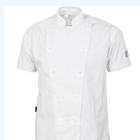 Mens Traditional Chef Jacket Short Sleeve