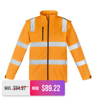 Unisex Hi Vis VIC Rail 2 In 1 Softshell Jacket