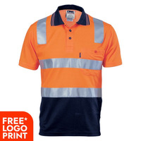 Cotton Back Two Tone Polo Shirt with CSR Tape