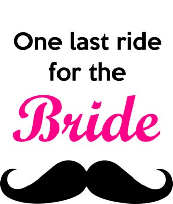 One last ride for the bride