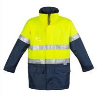 Mens Hi Vis Waterproof Lightweight Jacket