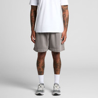 Mens Relax Faded Track Shorts 18"