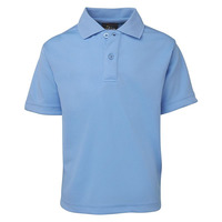 Kids Short Sleeve Poly Polo