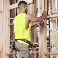 Mens His Vis Sleeveless Tee