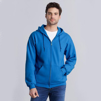 Mens Full Zip Hooded Sweatshirt